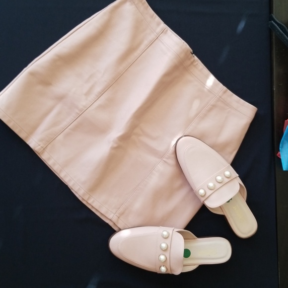 Forever 21 Dresses & Skirts - Forever 21 sz lg leather mini skirt